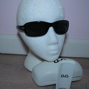 D&G 2200 Rectangle Acetate Sunglasses